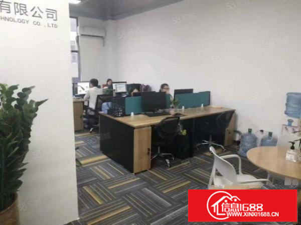 坪山高铁站附近160平米精装办公室出租水电空调全包价25元