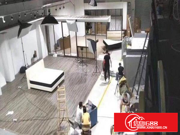 龙岗单一层钢构1200平高7米摄影办公精装修