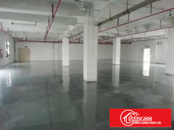 特价厂房出租！西乡，臣田工业区楼上870平全新地坪漆厂房仓库