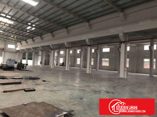 佛山市三水区白坭镇莘村工业园2300平方单一层厂房出租可分租