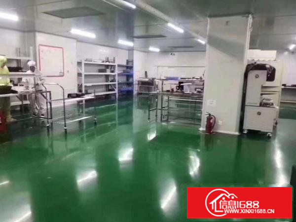 凤岗新出楼上1200平方无尘车间无需任何转让费