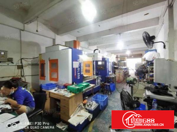 沙井万丰98工业城新出1楼280平和重工业楼上250平招租