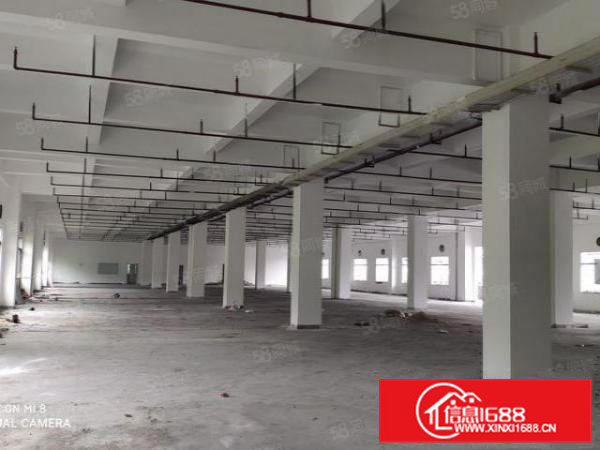 清溪新出标准厂房三楼2600平可分租，新装修带消防喷淋。