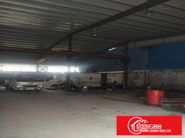 面积实在，128工业区1000平方米单一层钢构厂房，自带行车