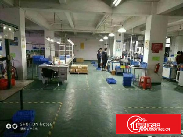 龙岗楼上精装修3300平出租、深圳厂房出租