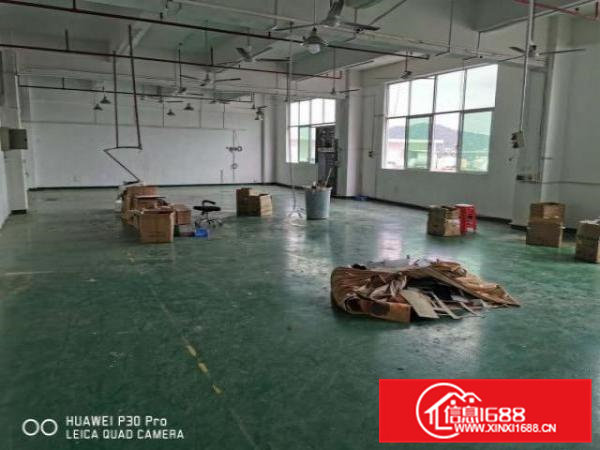 金凤凰工业园带装修厂房楼上1050平米出租适合电子加工塑胶