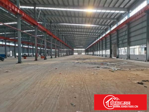 全新蒸汽厂房，滴水13米，可装30吨行车，可办环评。