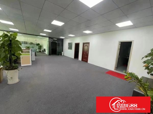 观澜库坑泗黎路工业园区分租二楼500方平带精装修厂房出租，无转让费