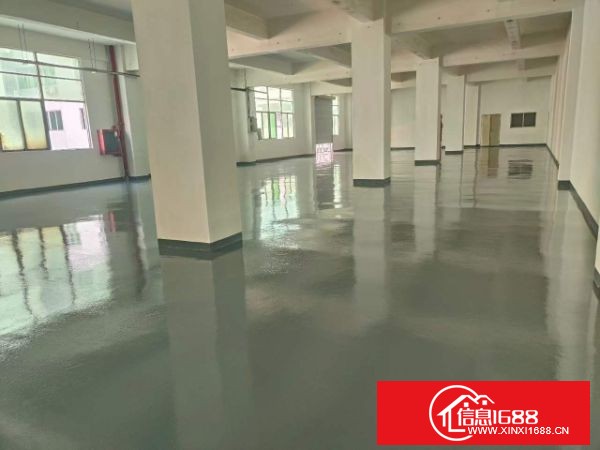 龙华大浪原房东厂房直租，工业区已全部翻新，现B栋三楼500平，一楼880平，C栋三楼880平、二楼480+440平全带全新地坪漆