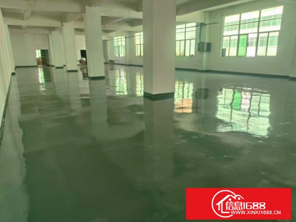 龙华大浪原房东厂房直租，工业区已全部翻新，现B栋三楼500平，一楼880平，C栋三楼880平、二楼480+440平全带全新地坪漆