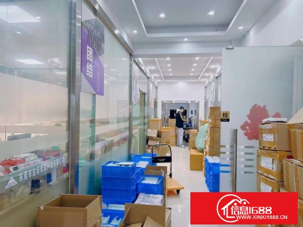 东莞凤岗官井头原房东实际面积出租4楼760平方，报价16块，0公摊，全部现成装修