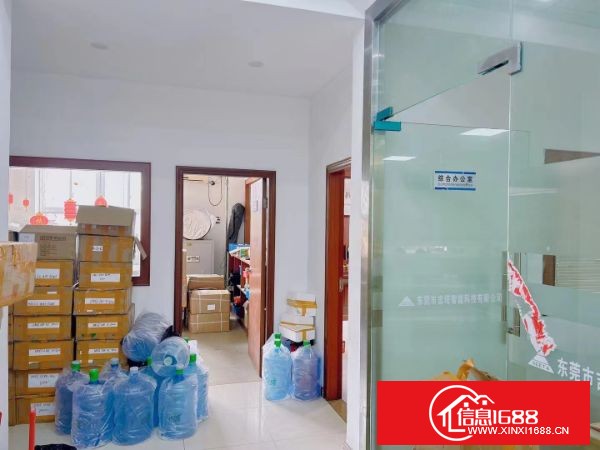 东莞凤岗官井头原房东实际面积出租4楼760平方，报价16块，0公摊，全部现成装修