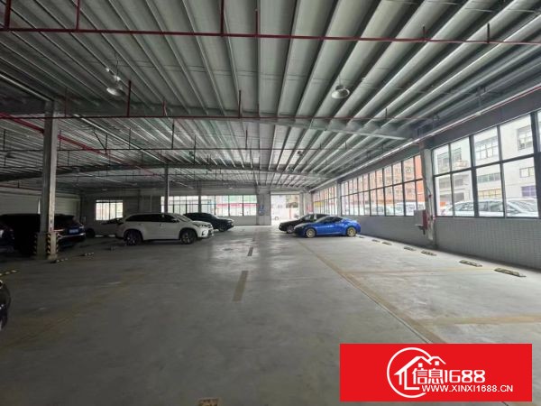 东莞长安涌头，一手原房东，全新钢构，滴水6米，带喷淋，马路边上，可对外开放做门面，1500平方，