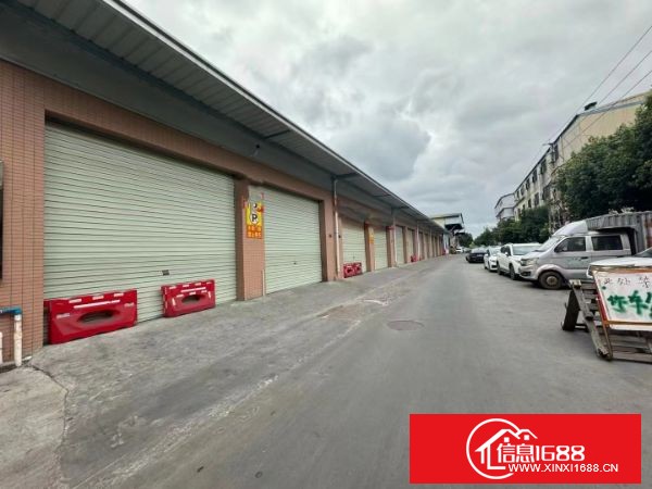 东莞长安涌头，一手原房东，全新钢构，滴水6米，带喷淋，马路边上，可对外开放做门面，1500平方，