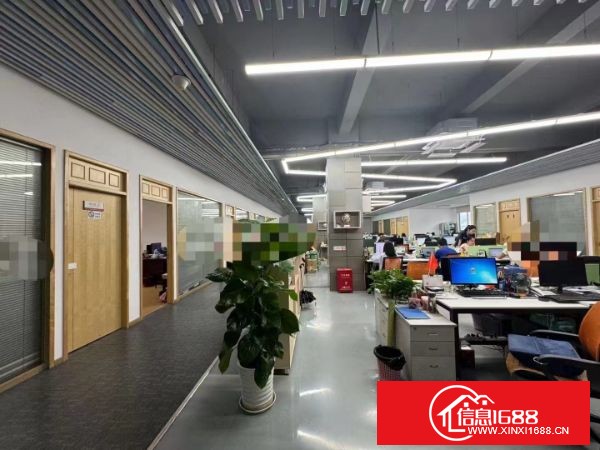 龙华大浪附近原房东红本独门独院厂房出租，1-5层12900平，精装修办公，宿舍3100平，可分租