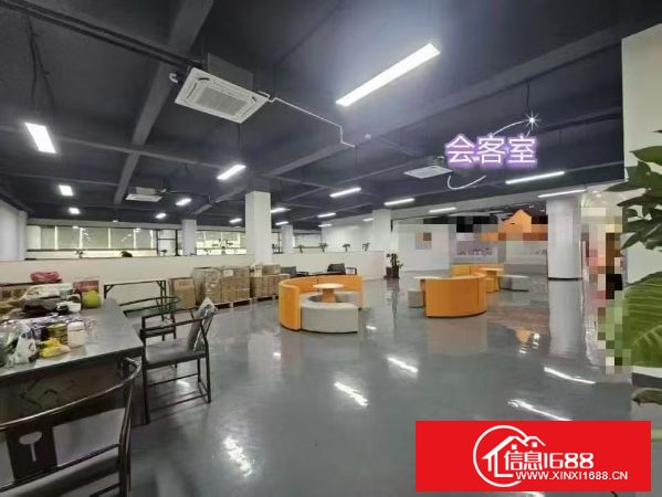 福永原房东新出1500平厂房，大气前台，多间办公室，现成水电，独立卫生间，搬进来就能生产