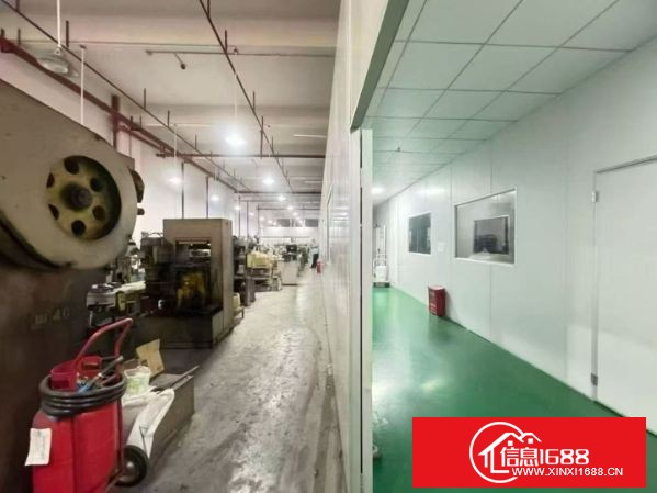 长安镇沙头滨海新区，原房东自建厂房 一楼1200平方(电费按电网) 有现成装修办公室&nbsp;&nbsp;层高5.8米梁下5.1米