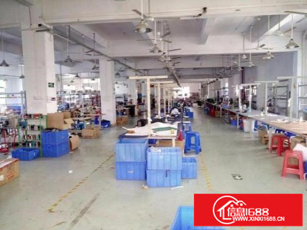 凤岗沙岭车站附近手袋皮具厂房出租1700平方