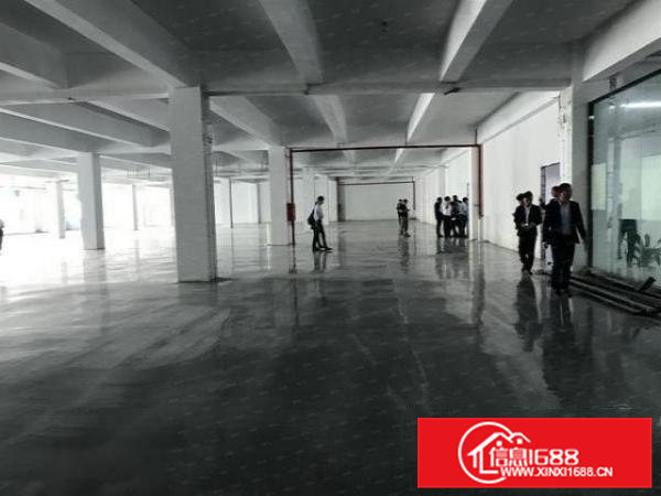 清溪松岗村红本厂房800平方出租全新地坪漆