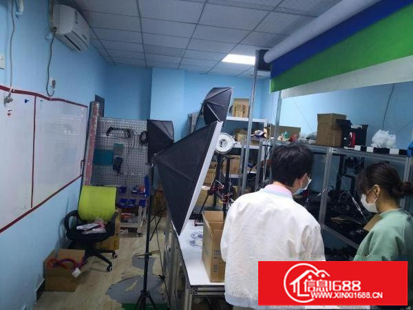 坂田五和地铁口电商园厂房出租500平带装修拎包入住无转让费