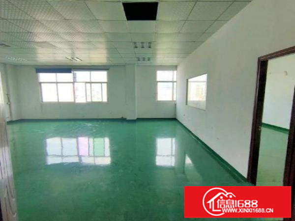 观澜新田观平路边工业区内三楼精装修800平方，大小可分租