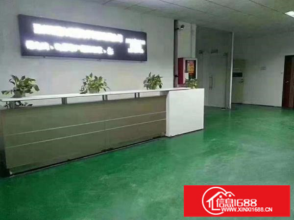 沙井新桥第三工业区新出楼上精装修厂房1300平米