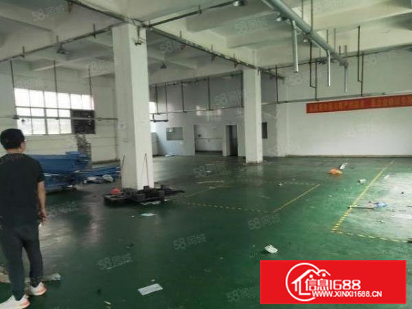 大朗水口工业区自用精装厂房出租一二楼，每层680平，可分租