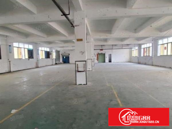 实拍沙井万丰大朗山楼上720平厂房出租可做仓库