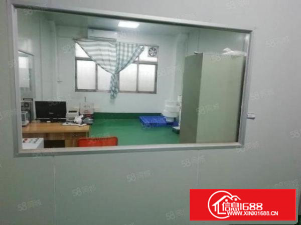 塘厦128新出1楼600平厂房带地坪漆牛角办公室形象好