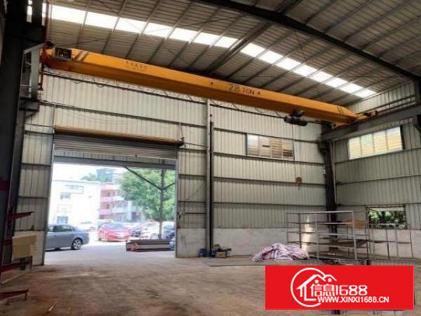 茶山南社村800平方铁皮房带两部行车厂房招租