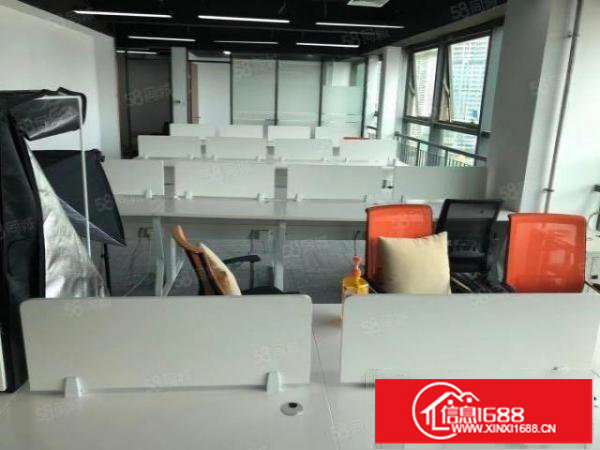 48平米起分租布吉李朗地铁口办公室出租228平精装带卡座家私