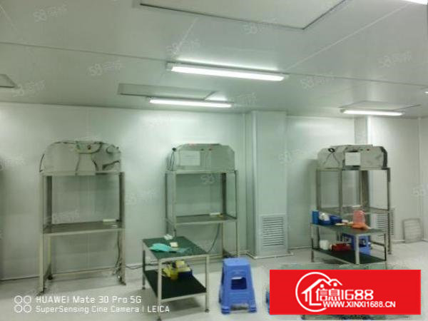 乌沙新出三楼600平无尘车间