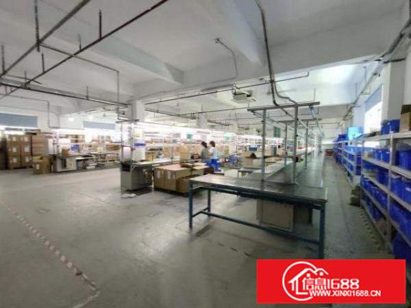 龙岗五联瓦窑市场附近原房东花园式厂房300平起分租