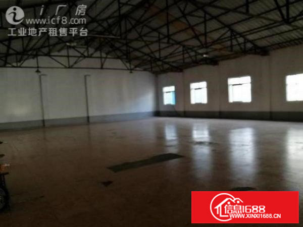 横沥镇河畔花园有260平方砖墙到顶铁皮房招租