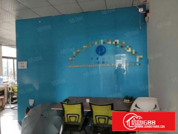 石岩塘头楼上精装修300平厂房出租，适合办公贸易轻加工