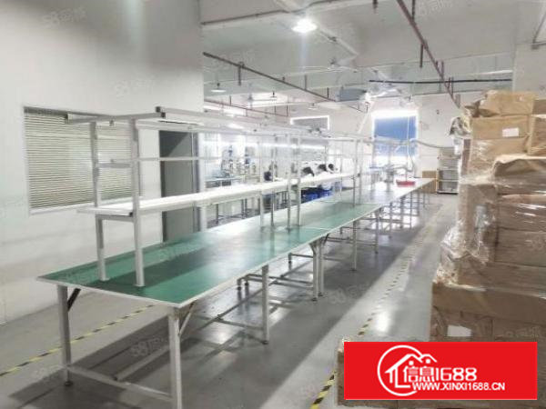 沙井新桥新出楼上850平方带装修无装让费