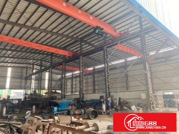 东莞清溪独院单一层钢构厂房3200平可分租10吨行车靠近高速