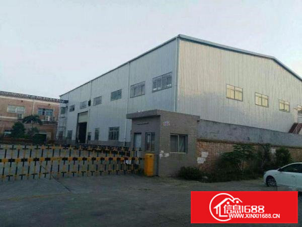 清溪鱼梁围钢构厂房2200平高9米原房东现成办公