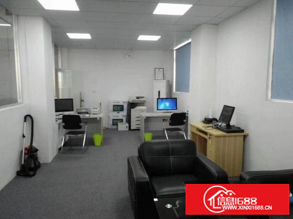 松岗宝安大道边二楼860平方带装修厂房出租