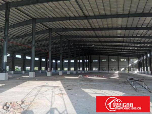 五联全新单一层钢构500平方厂房带牛角可装航吊