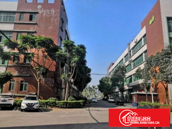 免租一个月！罗阳观华分租1楼423平花园式厂房水电齐全