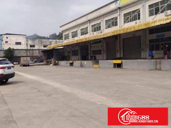 塘厦龙背岭新出滴水10米高单一层独院厂房出租，平台空地大