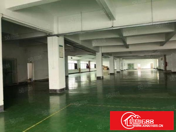 出租横岗南坪三期3楼红本厂房出租2200平实际面积精装修