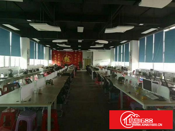 龙岗大道旁企业部办公贸易电商现成装修好办公室可大小分租