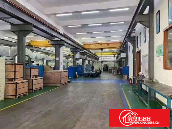 清溪三中无公摊标准厂房出租6000平现成行车高5.5米