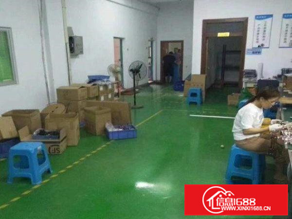 寮步镇工业园楼上精装修400方，带地坪漆，公摊小，进车方便