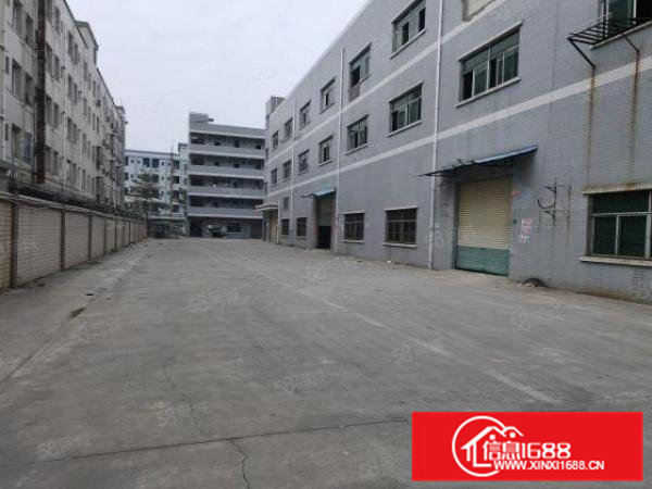 横沥原房东一楼重工业厂房现成装修及水电线路