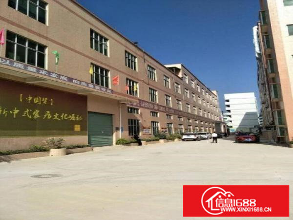 坪地北通道边500米红本一楼厂房1100平米高6米