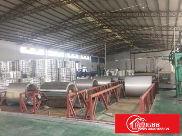 成熟工业区门口30米大路滴水八米钢结构厂房