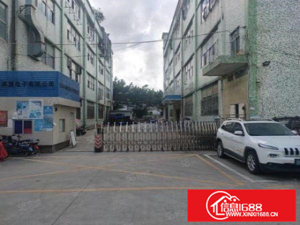 龙华观澜工业园独门独院红本仓库厂房出租精装修1850平可分租